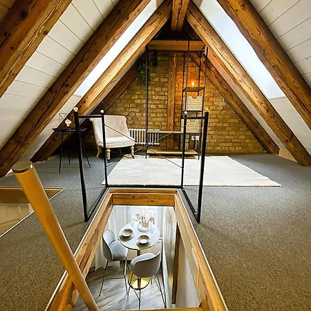 Lägenhet Zentrales Design Loft Ueber Den Daechern St Gallens *