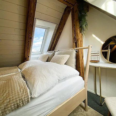 Zentrales Design Loft Ueber Den Daechern St Gallens Lägenhet
